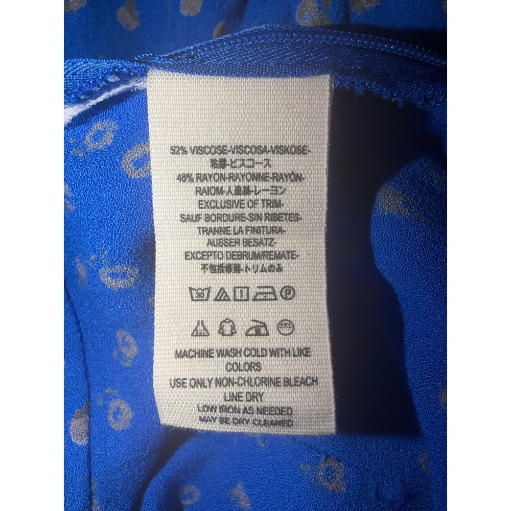 Free People Cobalt Blue Polka Dot Wide-Leg Jumpsuit - Picture 10 of 12